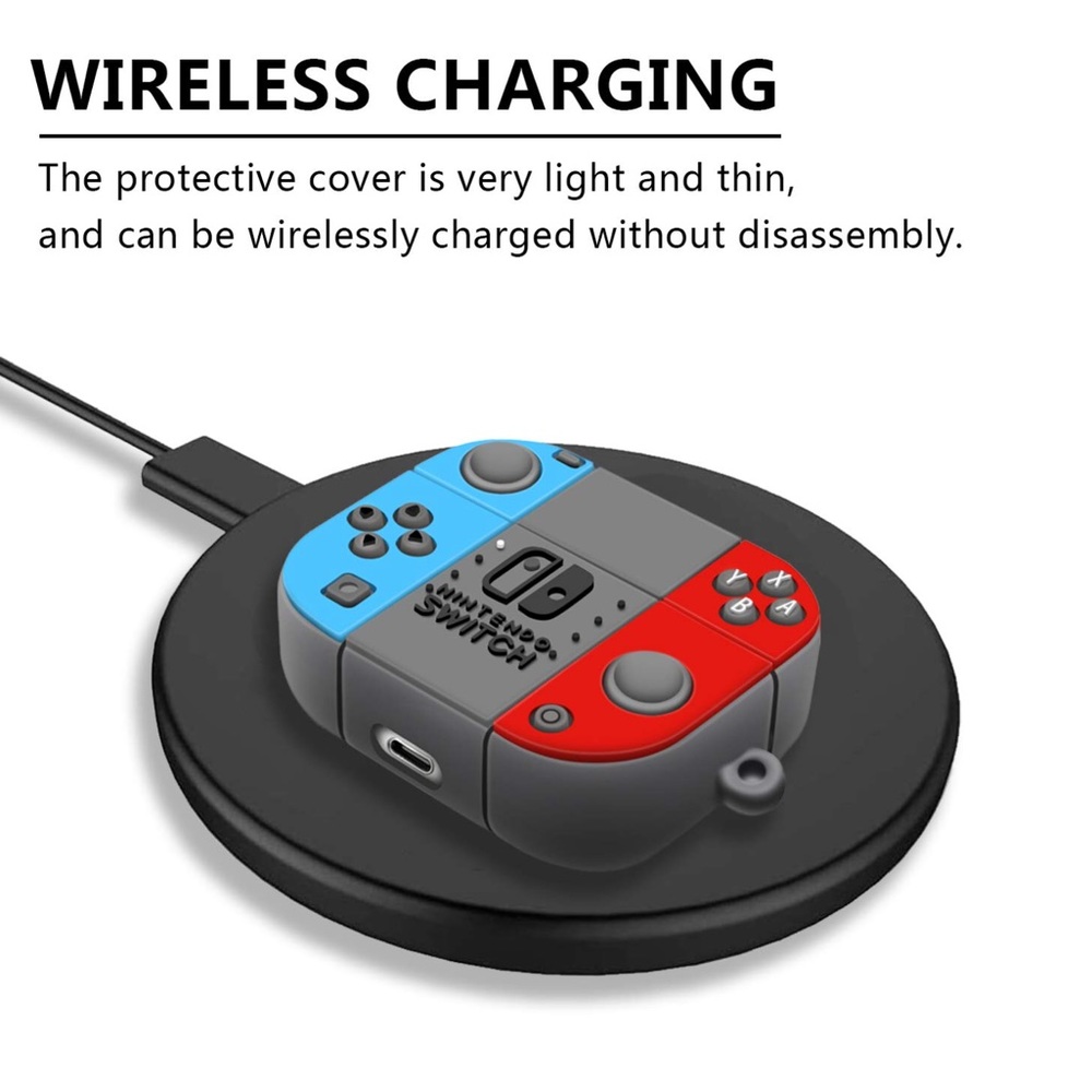 New Nintendo Switch Silicon AirPod Pro 3 Case - Picture 4 of 5